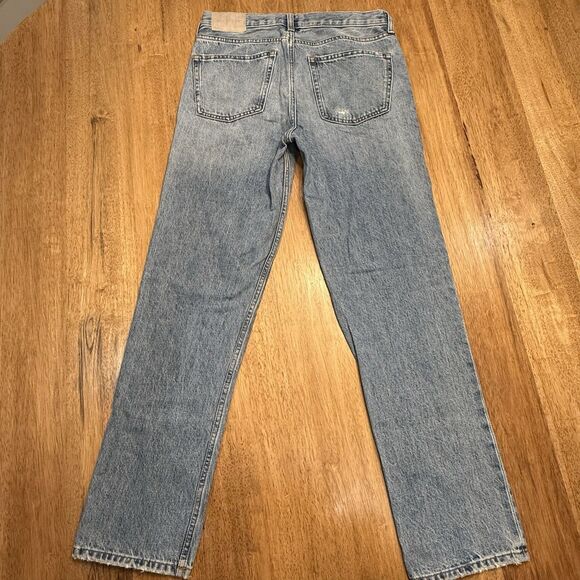 Everlane The Everybody Jean Womens Size E3 Short 29x29 Distressed Button Fly - Picture 12 of 14